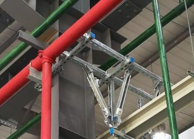 平凉市该抗震支架的整体式支吊架结构协调性好
